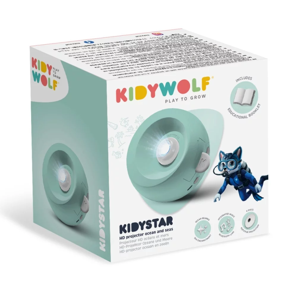 KIDYWOLF KIDYSTAR PROYECTOR HD OCÉANOS Y MARES