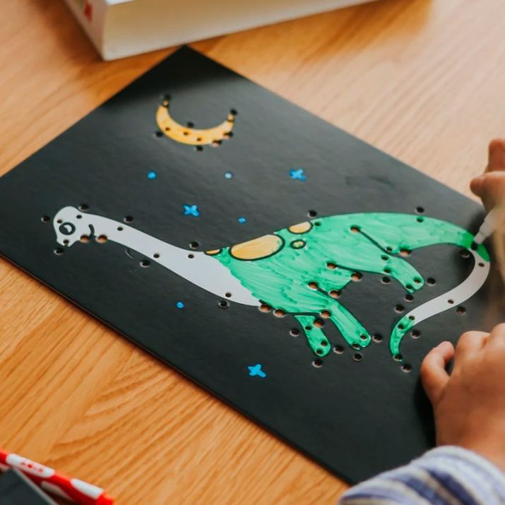 KIDYWOLF KIDYNEON SET PARA DECORAR MURALES LUMINOSOS DINOS - Imagen 5