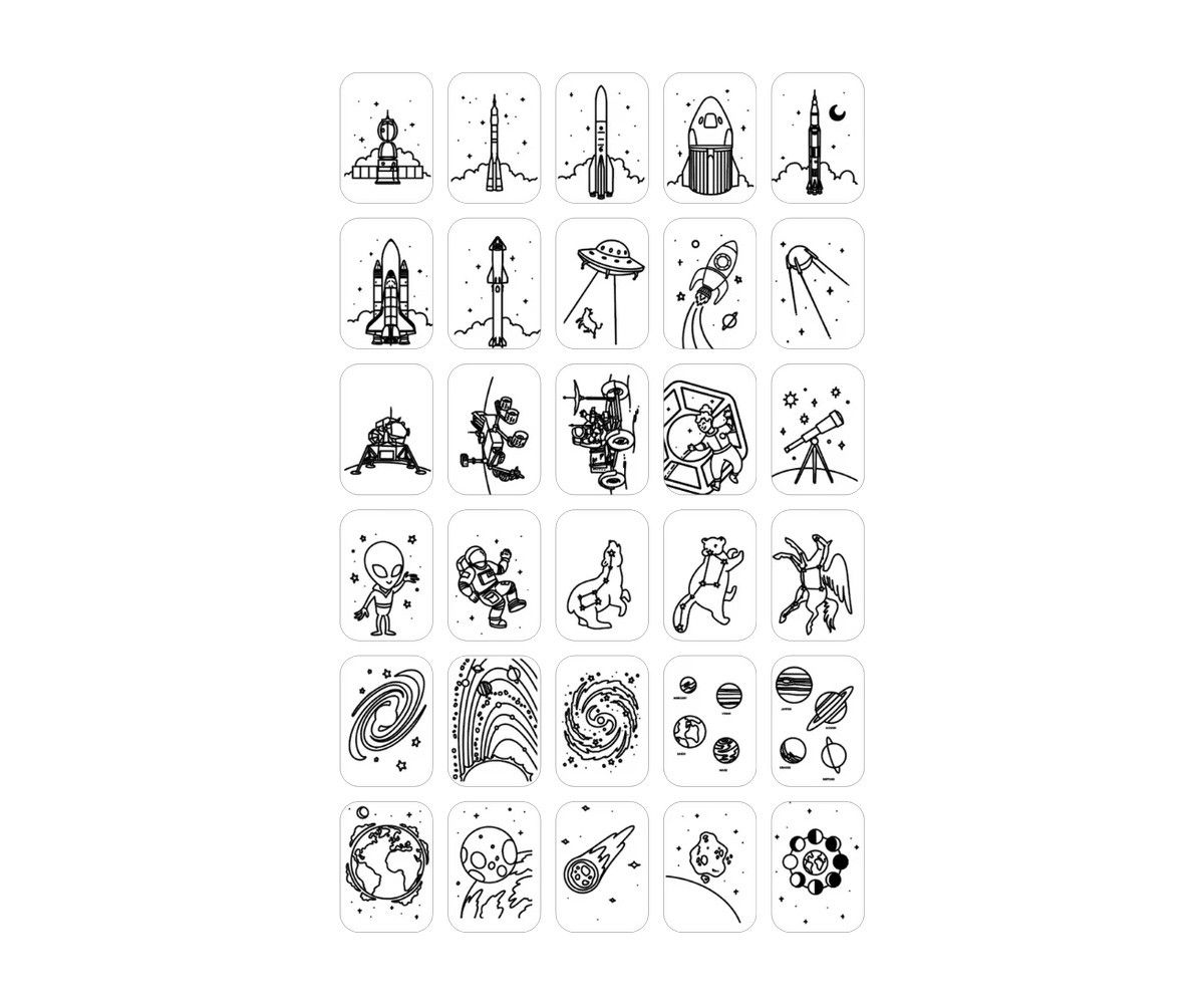 KIDYWOLF PLANTILLAS KIDYDRAW DIN-GAL - Imagen 4