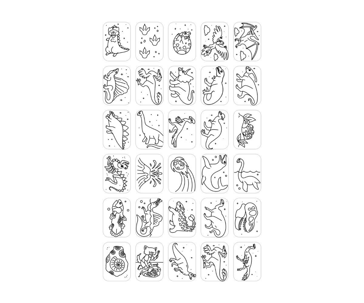 KIDYWOLF PLANTILLAS KIDYDRAW DIN-GAL - Imagen 5