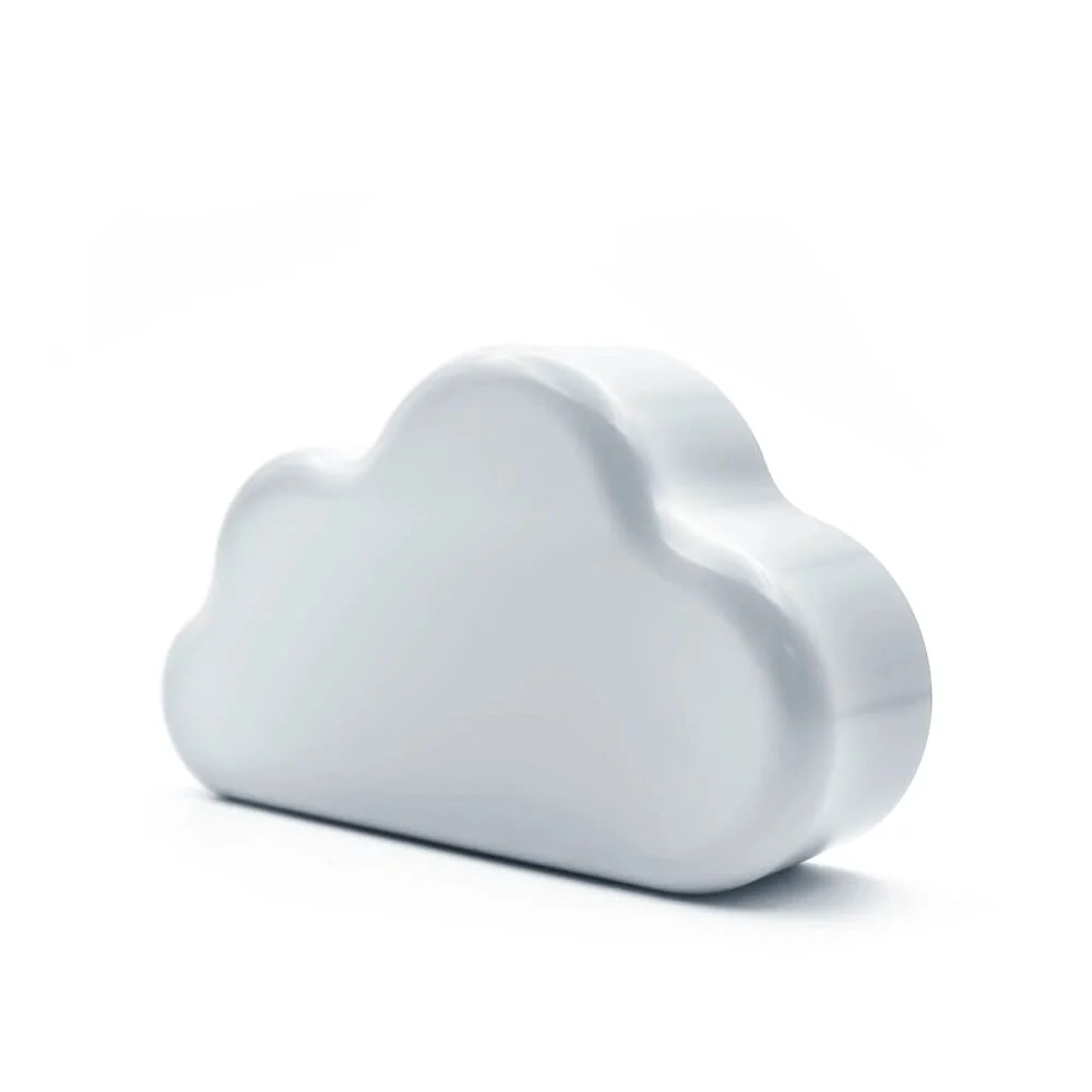 LALARMA DESPERTADOR DIGITAL CLOUD BLANCO - Imagen 2