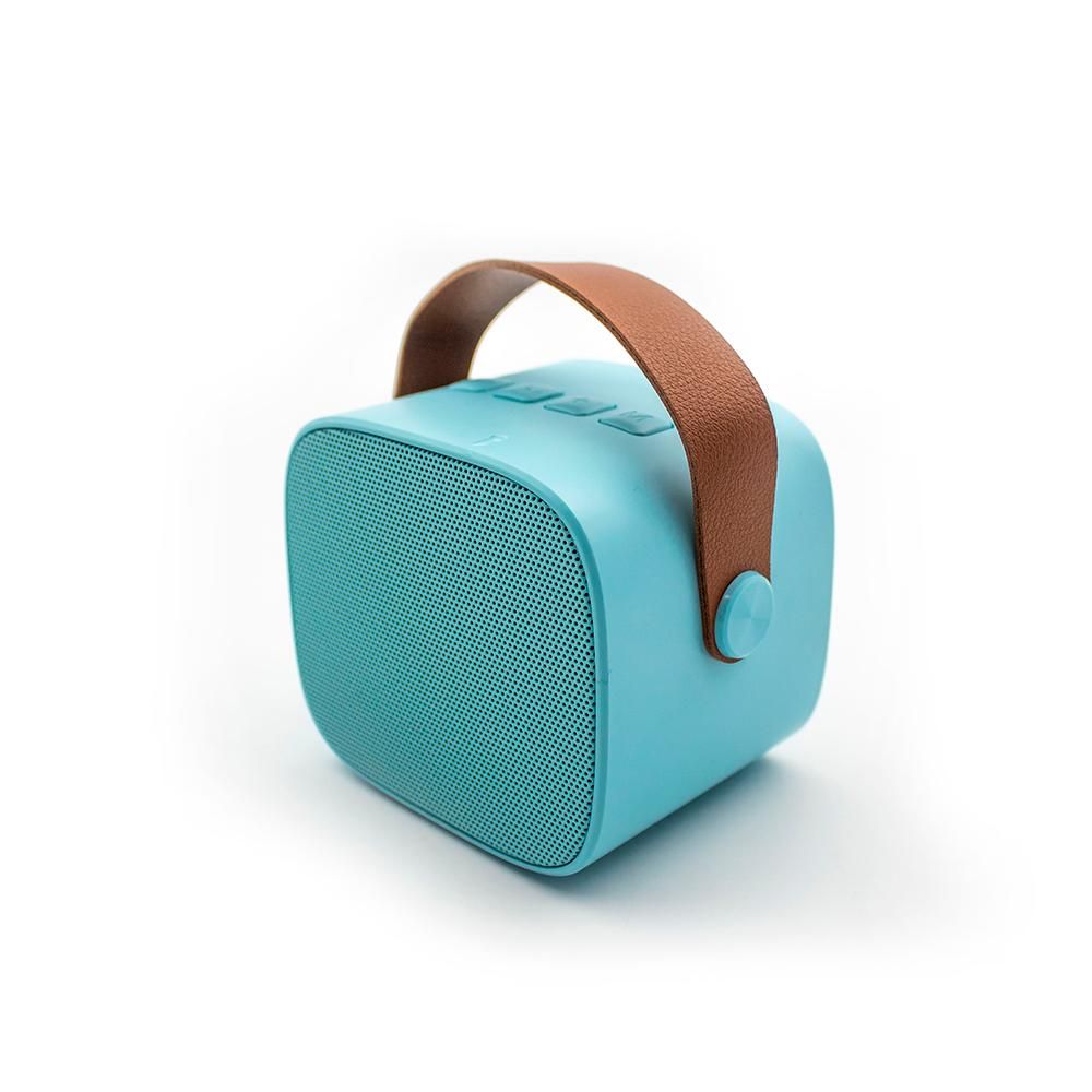 LALARMA KARAOKE ALTAVOZ BLUETOOTH CON MICRÓFONO AZUL - Imagen 2