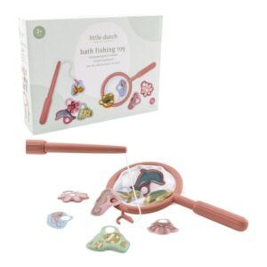 LITTLE DUTCH JUEGO DE PESCA BAÑERA ROSA