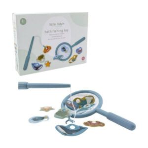 LITTLE DUTCH JUEGO DE PESCA BAÑERA AZUL