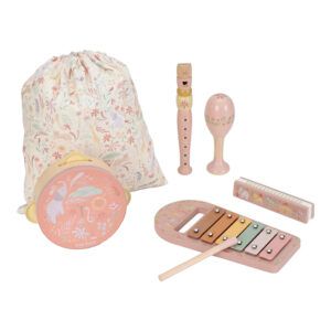 LITTLE DUTCH SET MUSICAL ROSA SAFARI FRIENDS