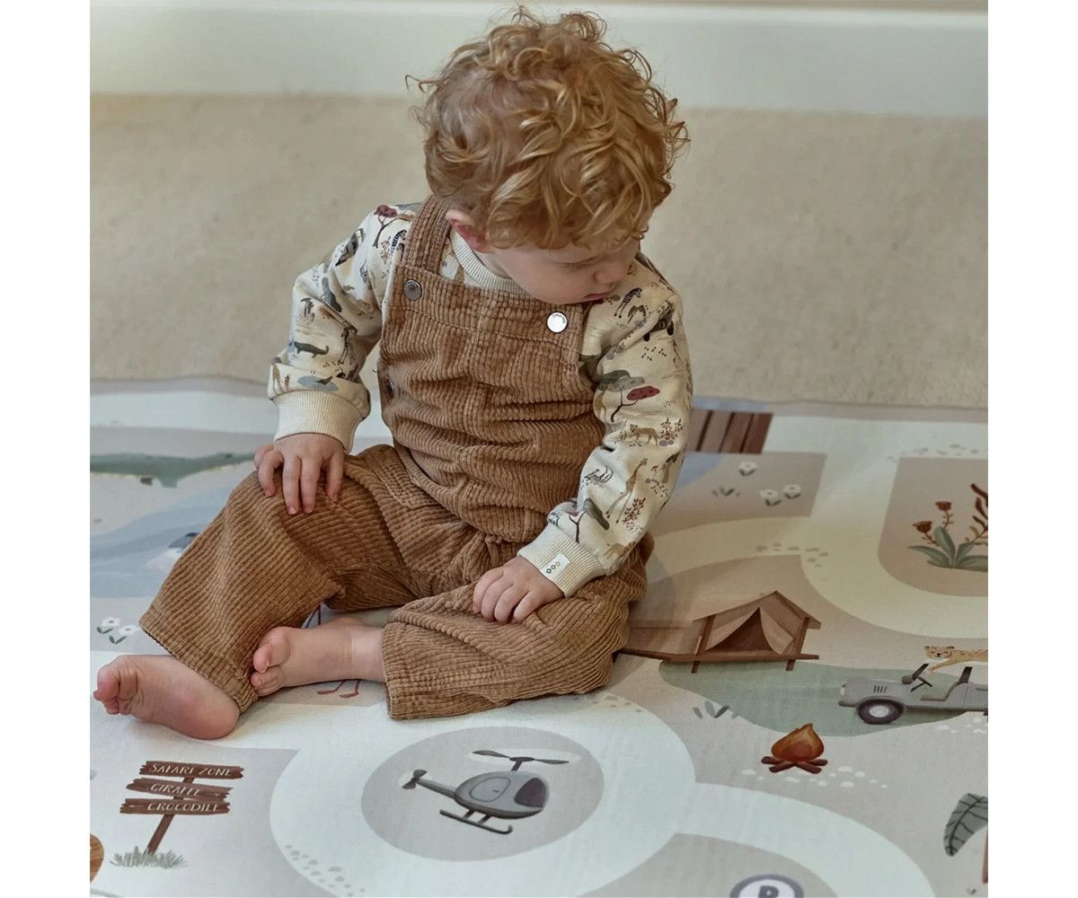LITTLE DUTCH ALFOMBRA DE CARRETERAS SAFARI FRIENDS - Imagen 2
