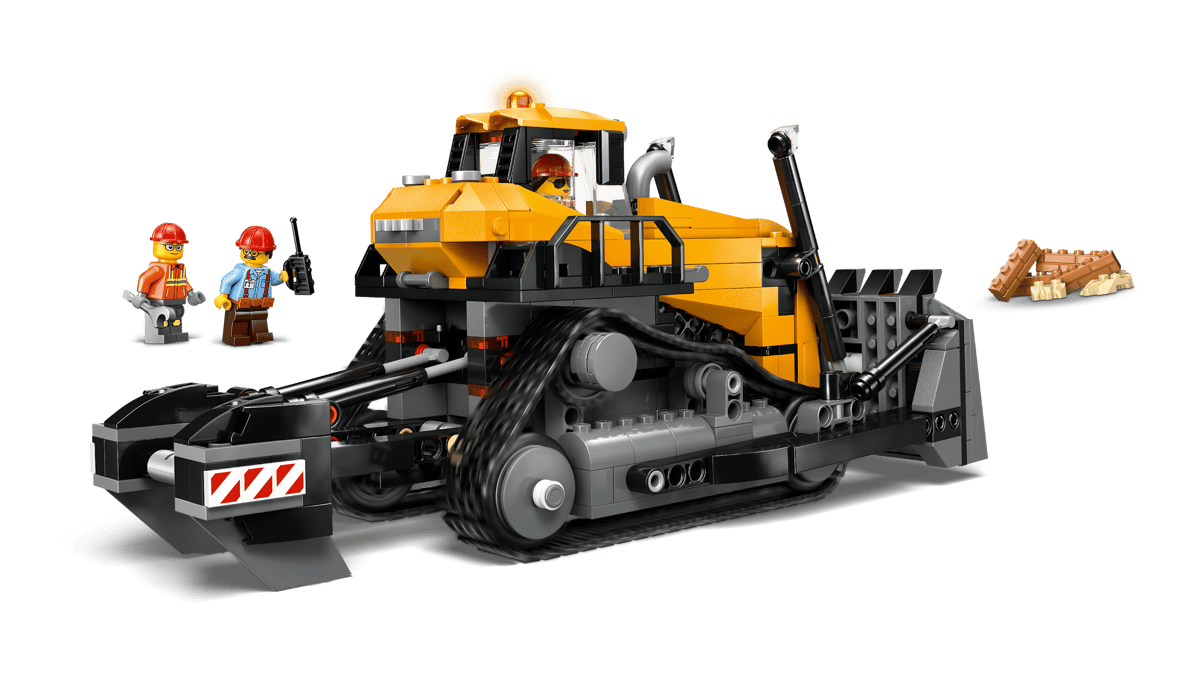LEGO CITY BIG VEHICLES BULDÓCER AMARILLO - Imagen 2
