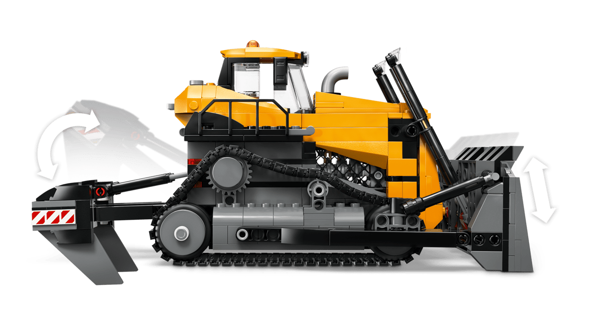 LEGO CITY BIG VEHICLES BULDÓCER AMARILLO - Imagen 3