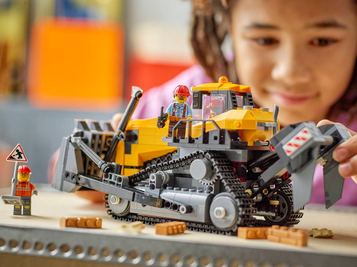 LEGO CITY BIG VEHICLES BULDÓCER AMARILLO - Imagen 5