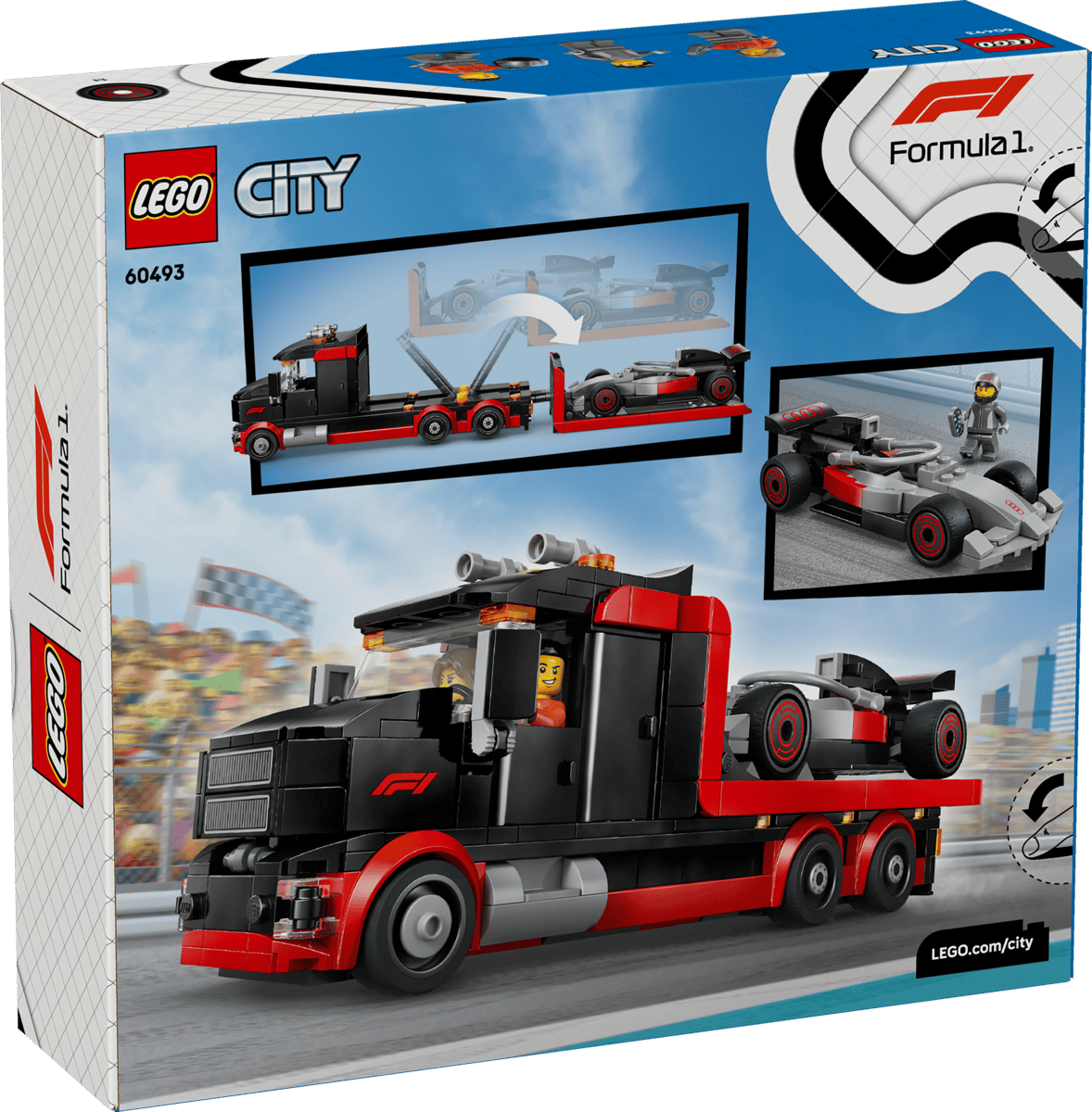 LEGO CITY CAMIÓN DE EXPOSICIÓN F1 AUDI - Imagen 6
