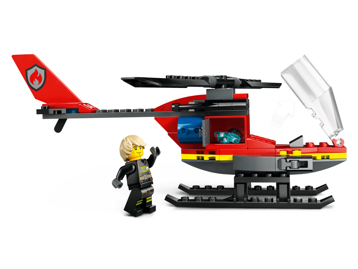 LEGO CITY FIRE HELICÓPTERO DE RESCATE DE BOMBEROS - Imagen 3