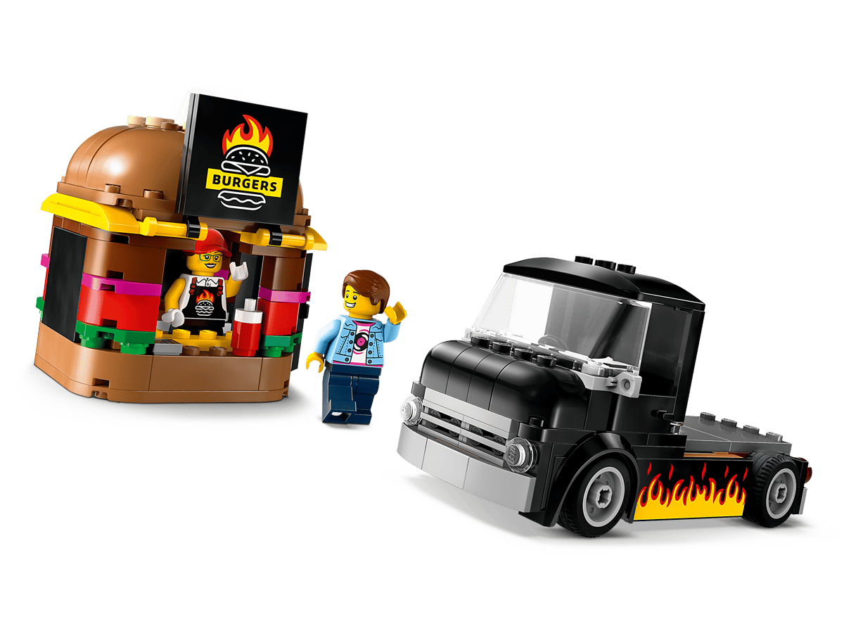 LEGO CITY GREAT VEHICLES CAMIÓN HAMBURGUESERÍA - Imagen 3