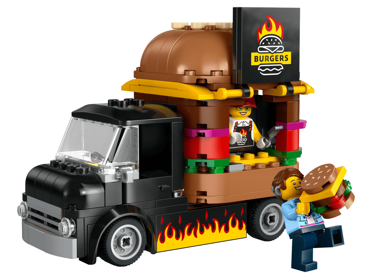 LEGO CITY GREAT VEHICLES CAMIÓN HAMBURGUESERÍA - Imagen 2
