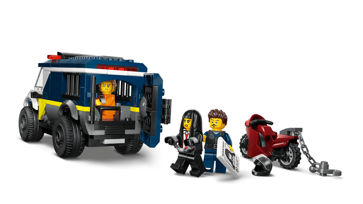 LEGO CITY POLICE FURGONETA DE TRANSPORTE PENITENCIARIO DE POLICÍA - Imagen 2