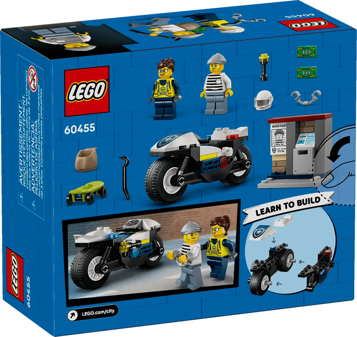 LEGO CITY POLICE PERSECUCIÓN EN MOTO DE POLICÍA - Imagen 5