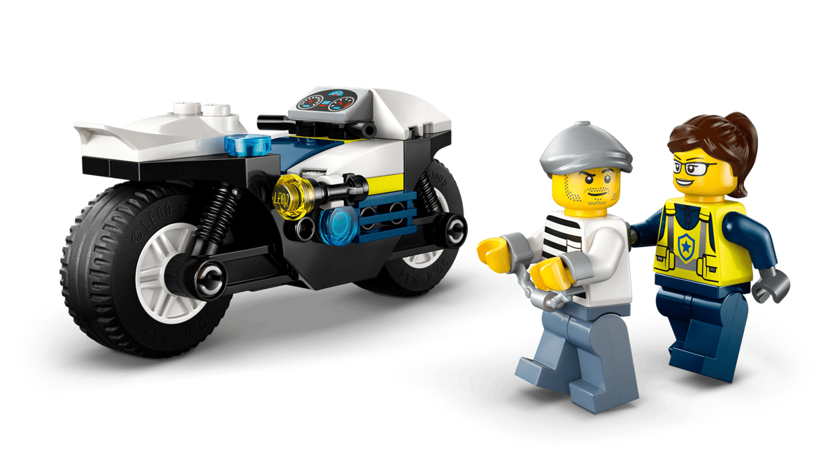 LEGO CITY POLICE PERSECUCIÓN EN MOTO DE POLICÍA - Imagen 2