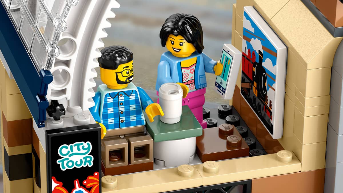 LEGO CITY TRAINS ESTACIÓN CENTRAL DE FERROCARRIL - Imagen 3