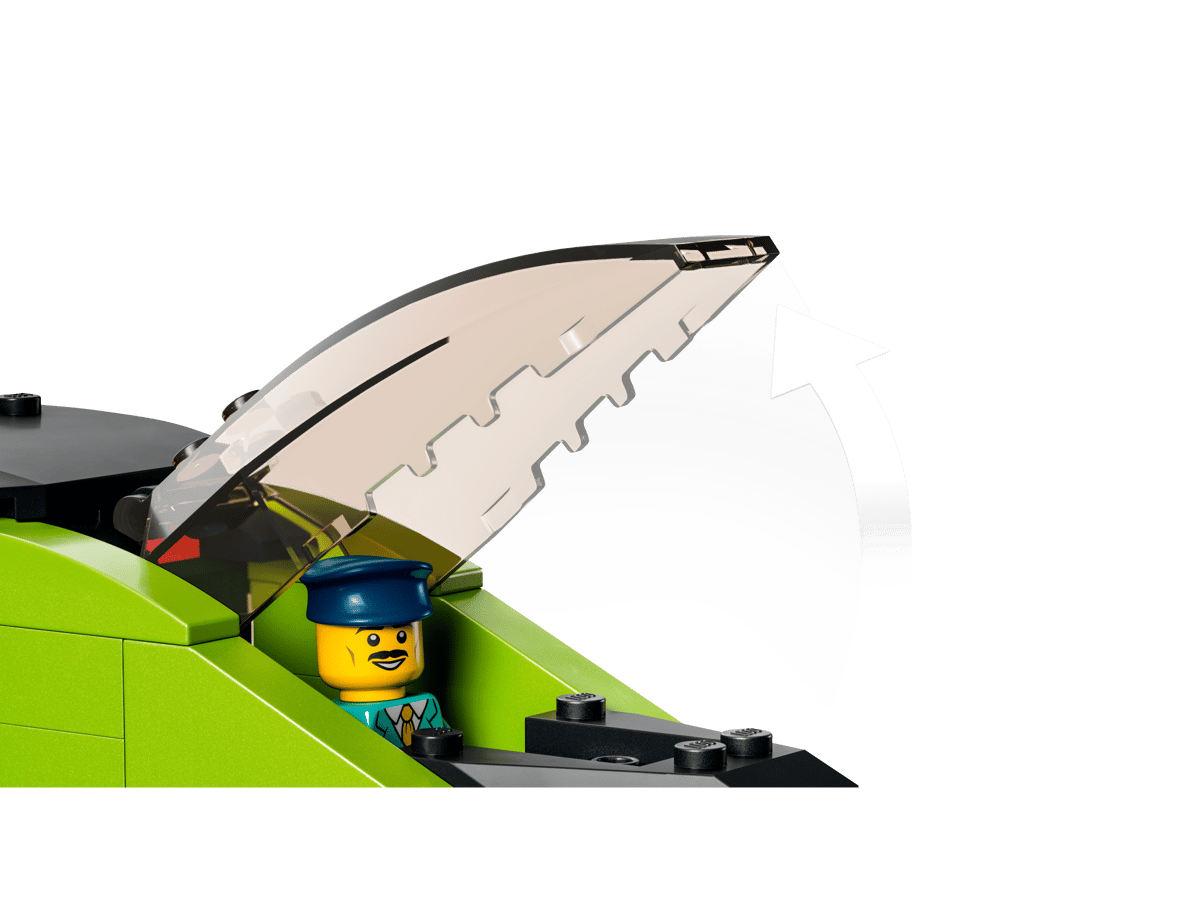 LEGO CITY TRAINS TREN DE PASAJEROS DE ALTA VELOCIDAD - Imagen 4