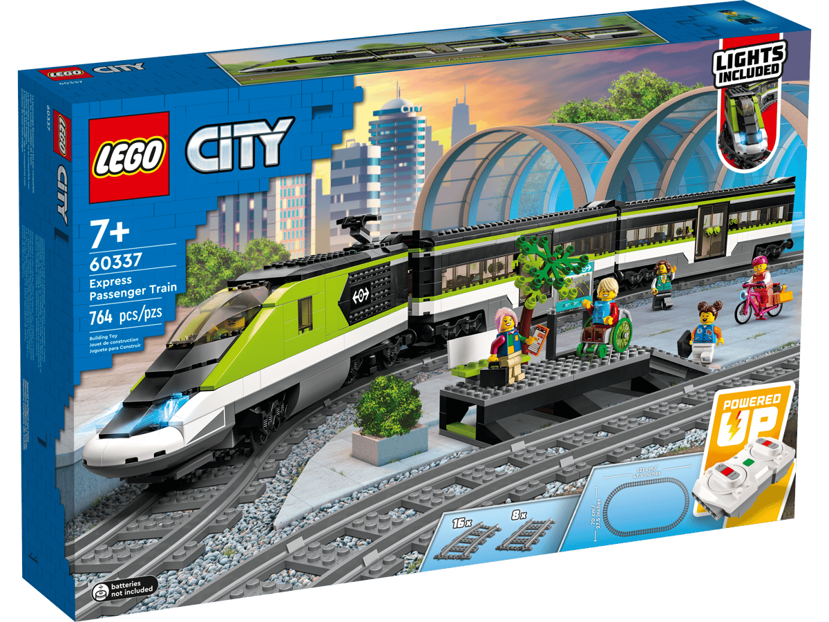 LEGO CITY TRAINS TREN DE PASAJEROS DE ALTA VELOCIDAD