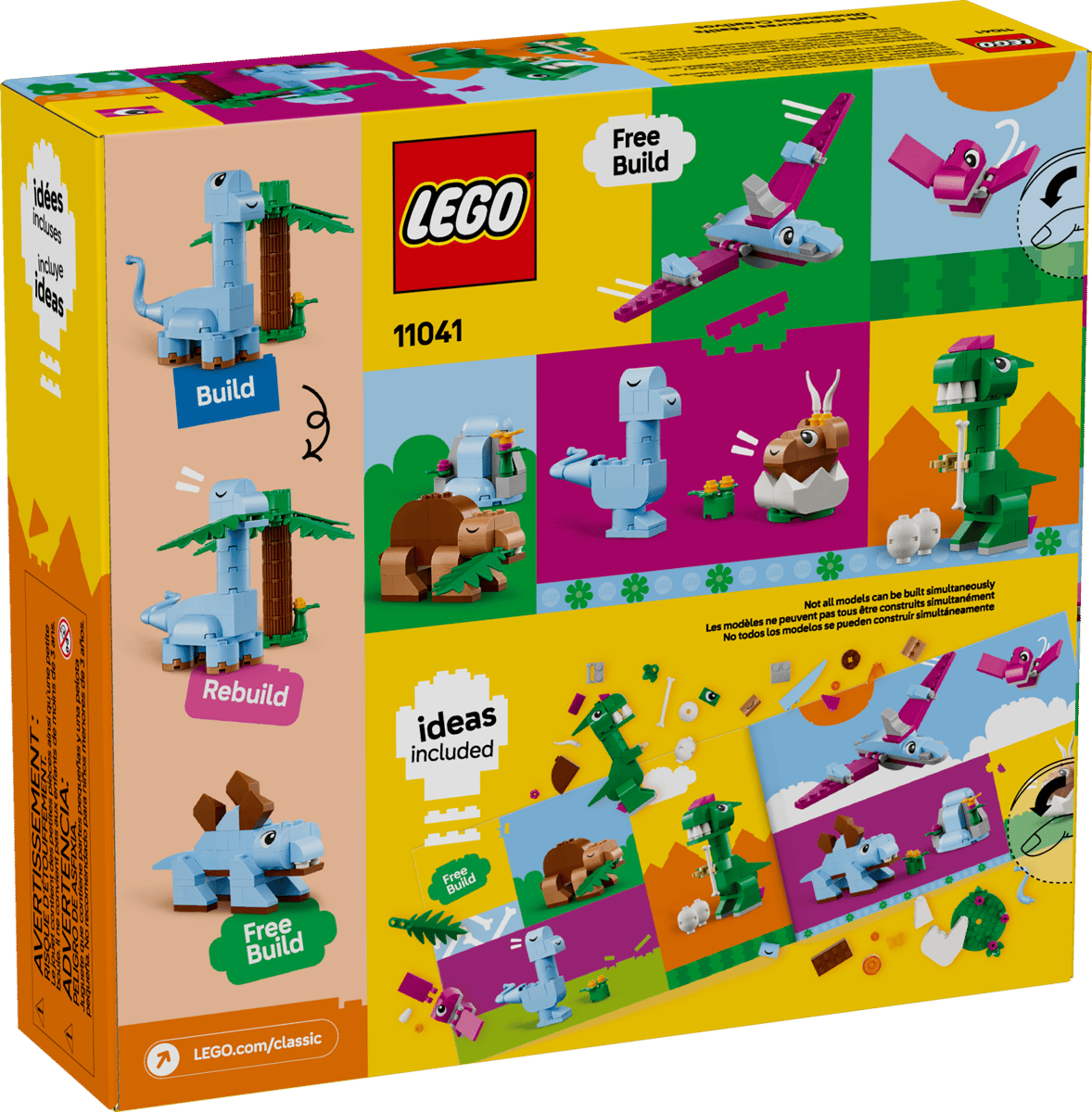 LEGO CLASSIC DINOSAURIOS CREATIVOS - Imagen 6