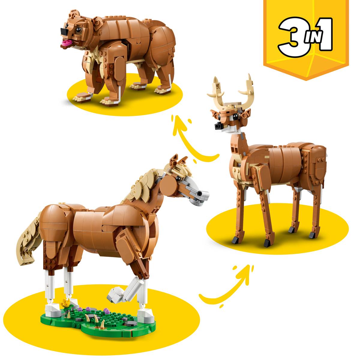 LEGO CREATOR CABALLO NOBLE - Imagen 5