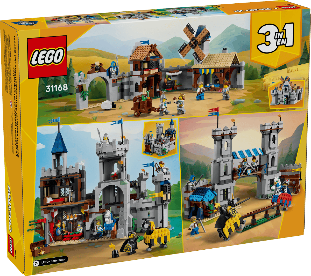 LEGO CREATOR CASTILLO MEDIEVAL DE LOS CABALLEROS - Imagen 6
