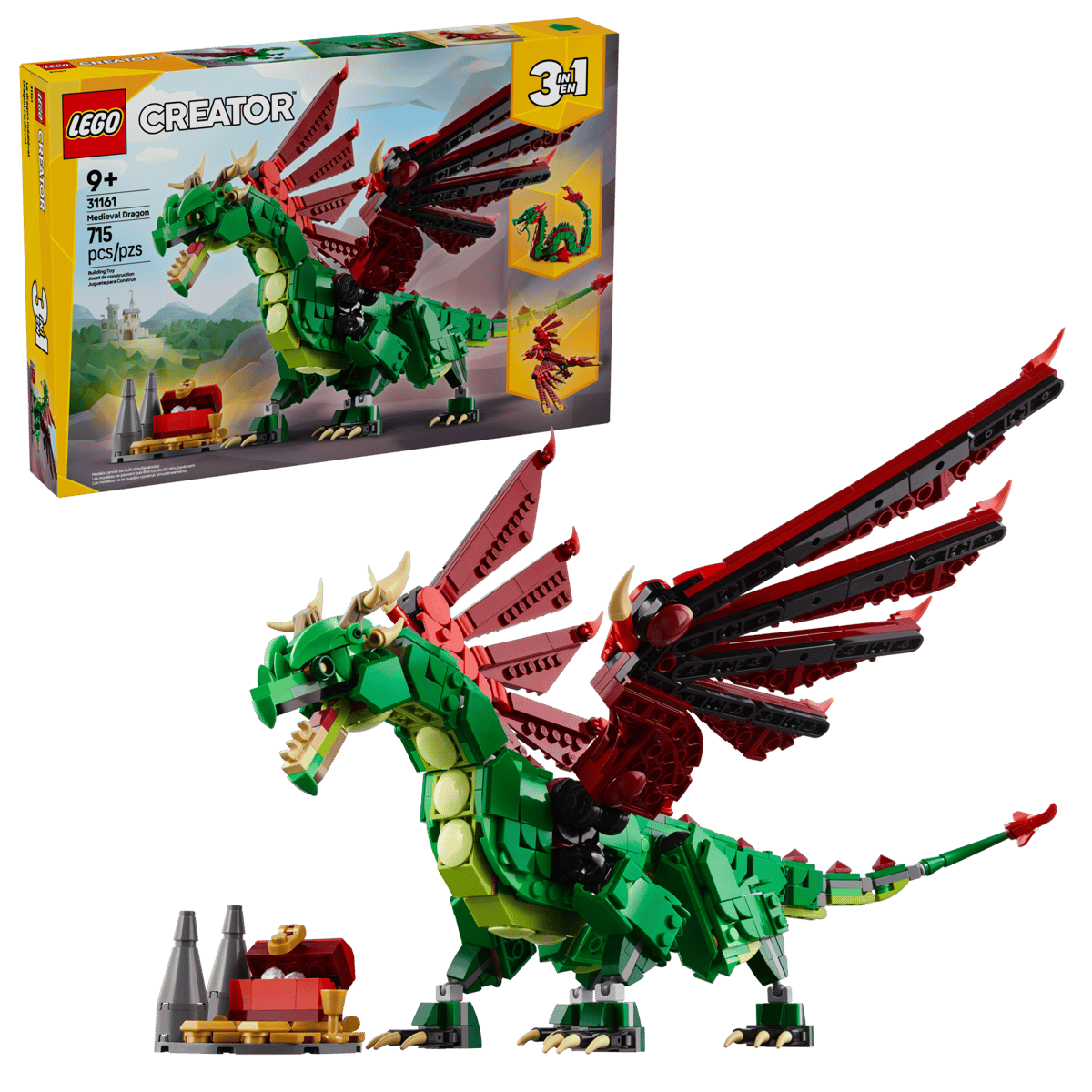 LEGO CREATOR DRAGÓN MEDIEVAL