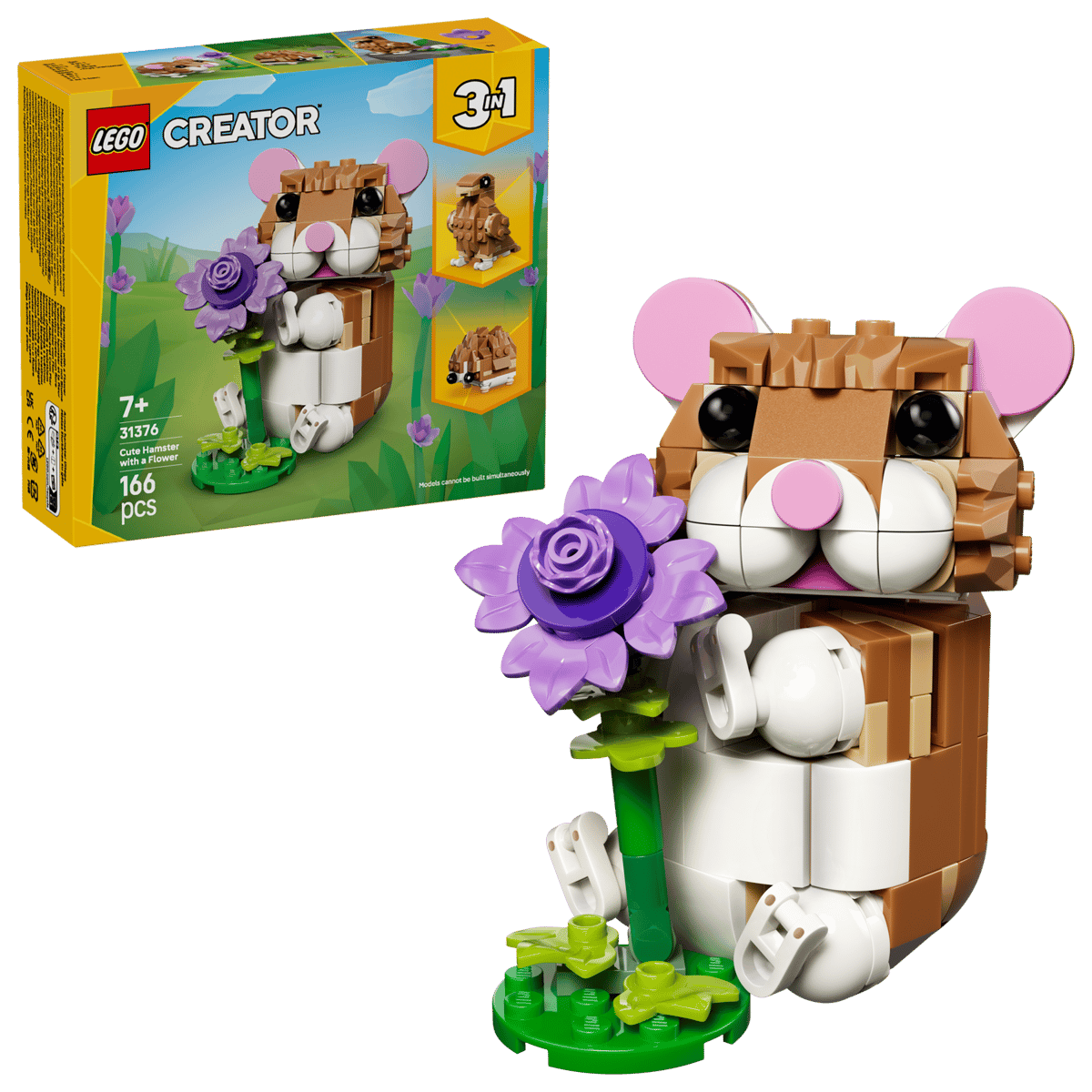 LEGO CREATOR LINDO HÁMSTER CON FLOR