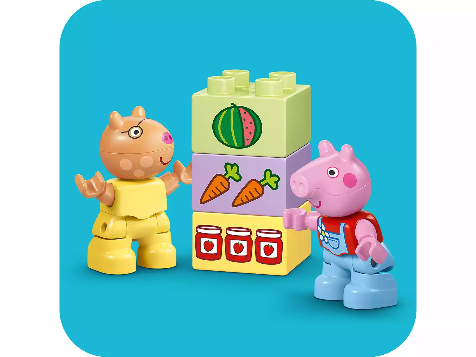 LEGO DUPLO PEPPA PIG TRACTOR Y MERCADO - Imagen 4