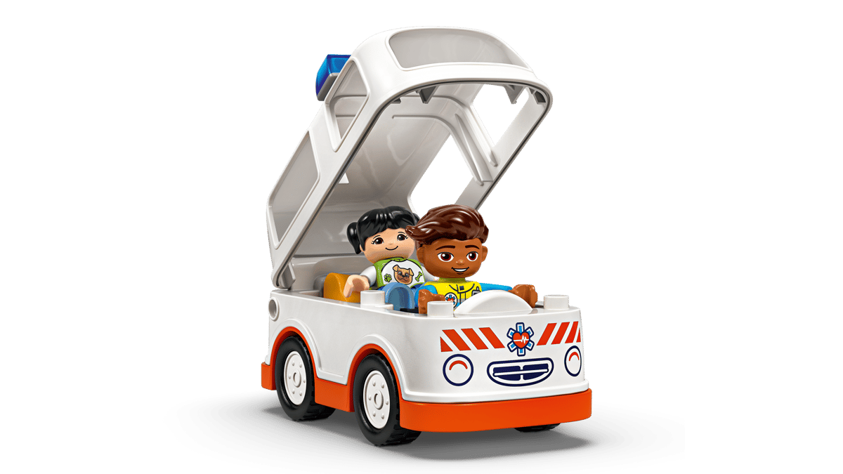 LEGO DUPLO TOWN AMBULANCIA Y CONDUCTOR - Imagen 2