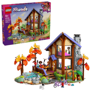 LEGO FRIENDS ACOGEDORA CABAÑA EN EL BOSQUE OTOÑAL