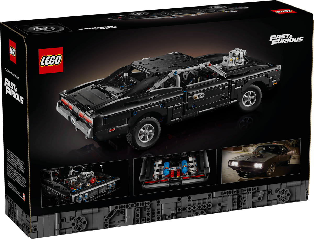 LEGO TECHNIC COCHE DODGE CHARGER R/T DE FAST AND FURIOUS - Imagen 8
