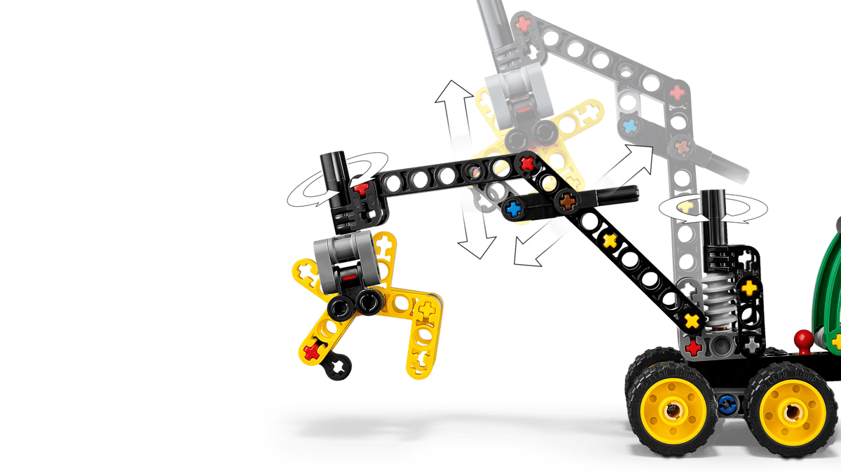 LEGO TECHNIC COSECHADORA CON RUEDAS JOHN DEERE - Imagen 2