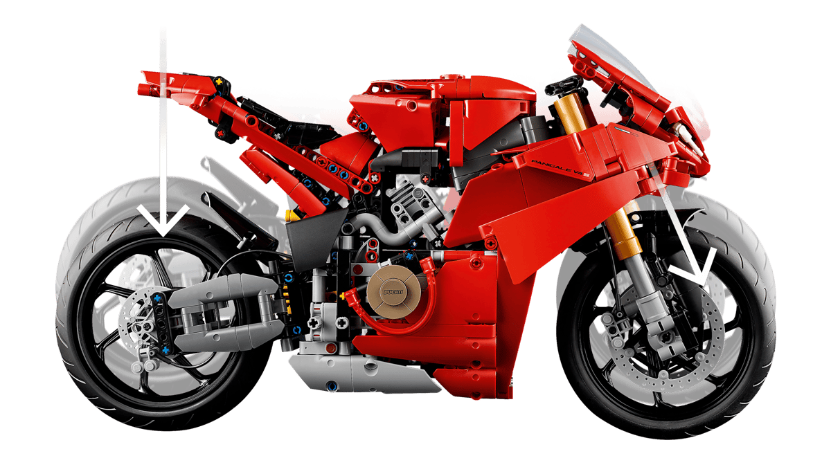 LEGO TECHNIC MOTO DUCATI PANIGALE V4 S - Imagen 3