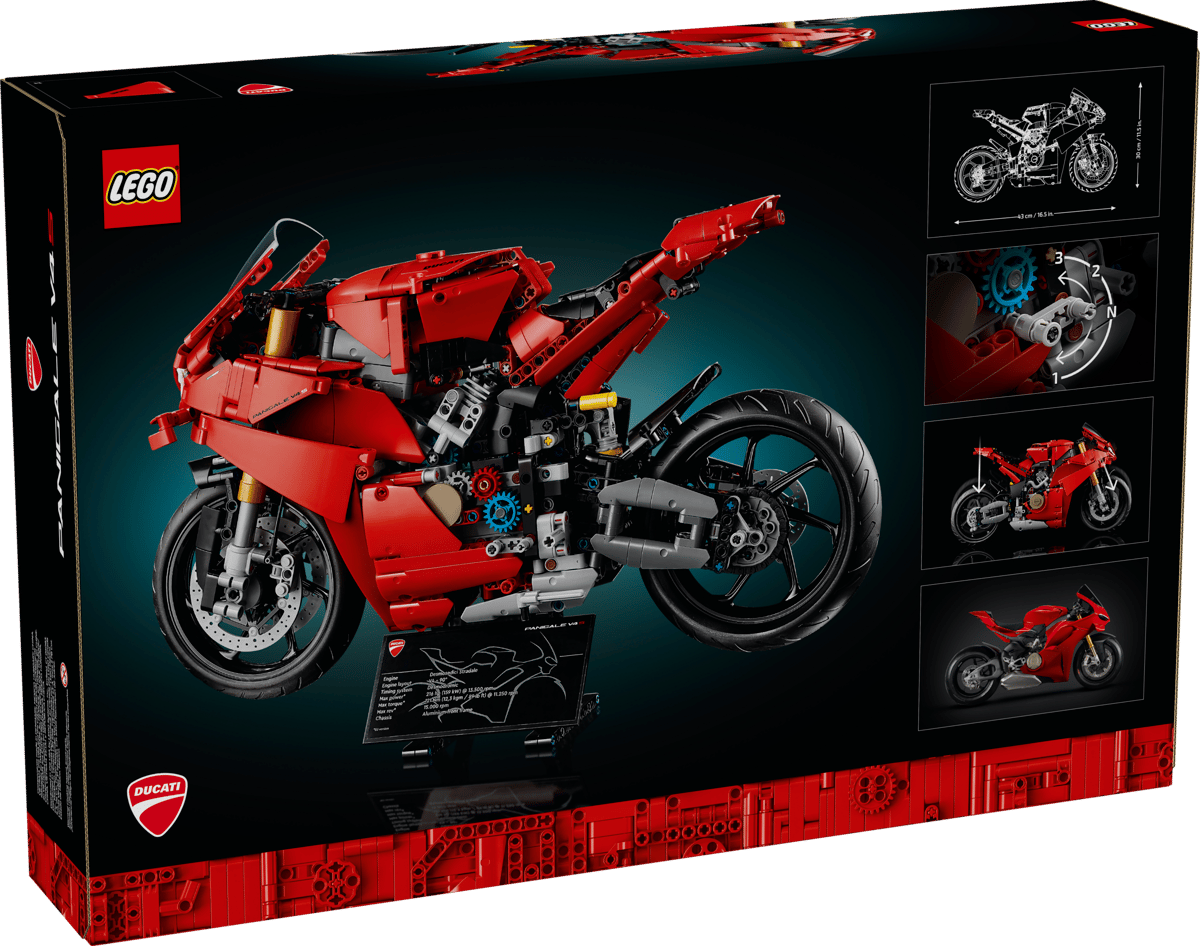 LEGO TECHNIC MOTO DUCATI PANIGALE V4 S - Imagen 7