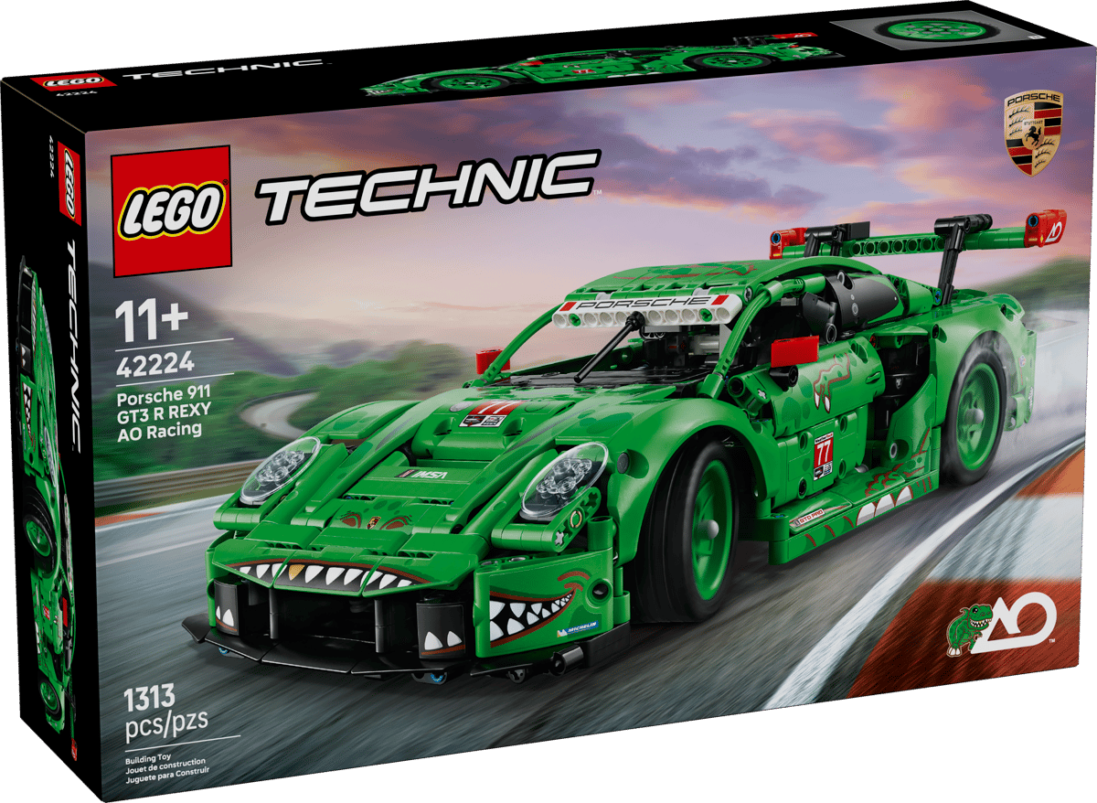 LEGO TECHNIC PORSCHE 911 GT3 R REXY AO RACING