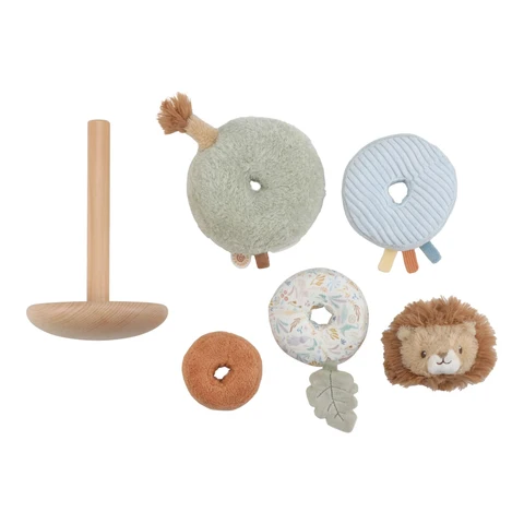 LITTLE DUTCH ANILLOS BLANDITOS BALANCEABLES SAFARI FRIENDS - Imagen 5