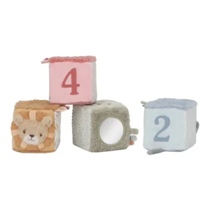 LITTLE DUTCH CUBOS BLANDITOS APILABLES SAFARI FRIENDS