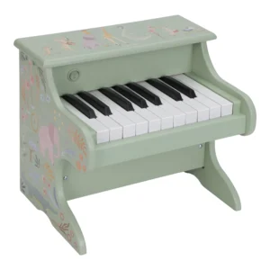 LITTLE DUTCH PIANO DE MADERA VERDE SAFARI FRIENDS