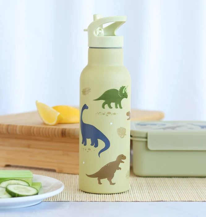 LITTLE LOVELY BOTELLA ACERO 500 ML DINOSAURIOS - Imagen 3