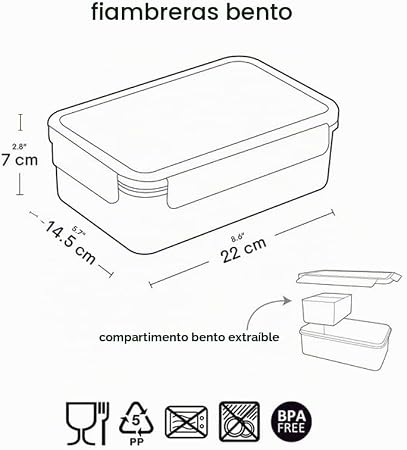 LITTLE LOVELY COMPANY CAJA ALMUERZO BENTO GALAXIA - Imagen 4