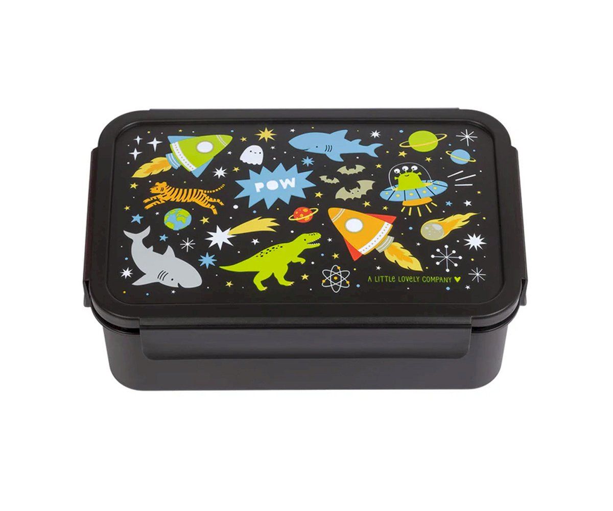 LITTLE LOVELY COMPANY CAJA ALMUERZO BENTO GALAXIA