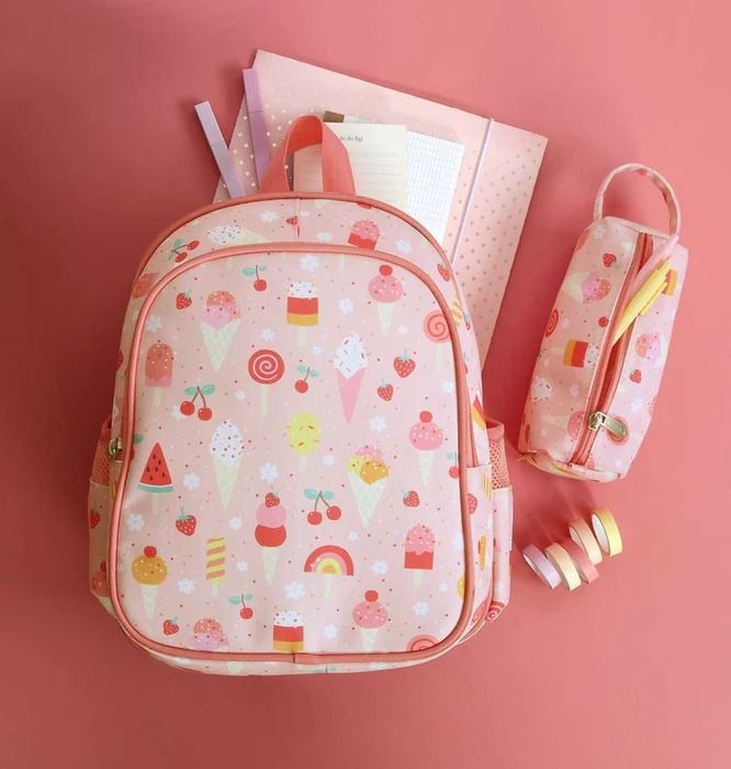 LITTLE LOVELY COMPANY MOCHILA BOLSILLO TÉRMICO HELADOS - Imagen 4