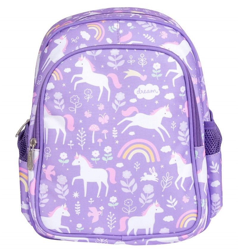 LITTLE LOVELY COMPANY MOCHILA BOLSILLO TÉRMICO UNICORNIOS - Imagen 3