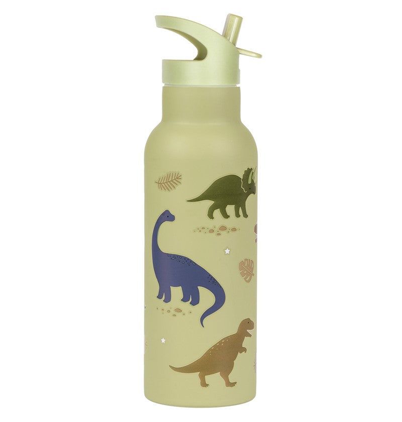 LITTLE LOVELY BOTELLA ACERO 500 ML DINOSAURIOS - Imagen 2