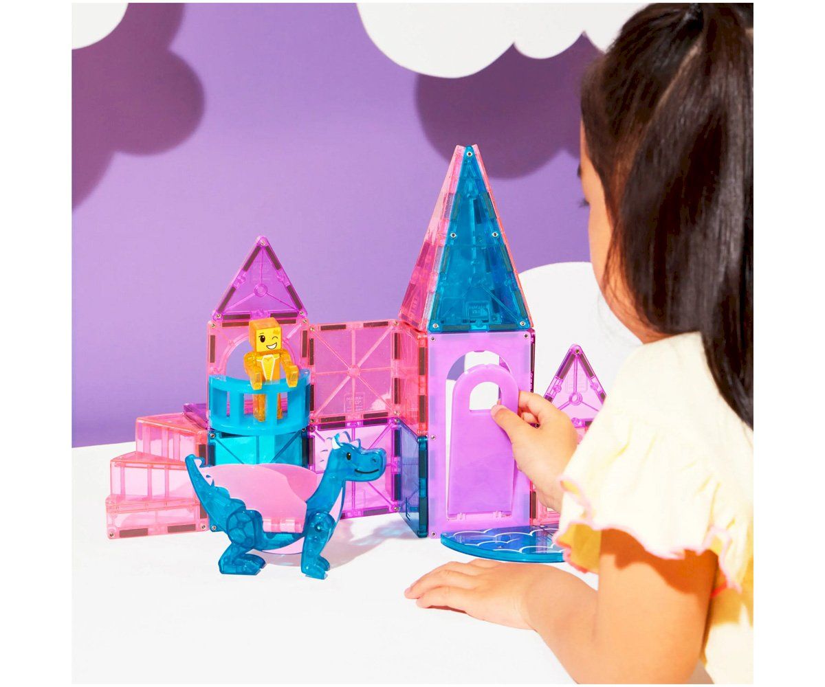 MAGNA-TILES CASTILLO DRAGÓN 25 PIEZAS - Imagen 4