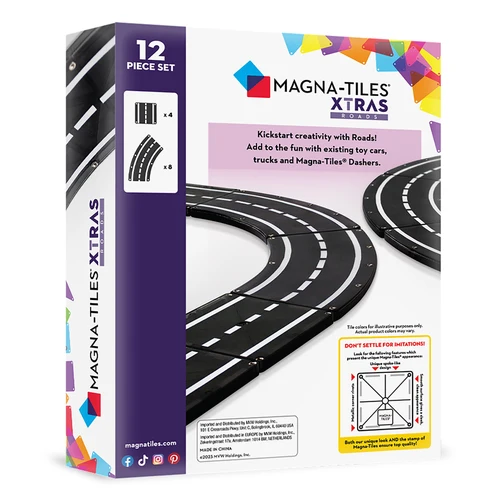 MAGNA-TILES CONJUNTO 12 CARRETERAS - Imagen 6