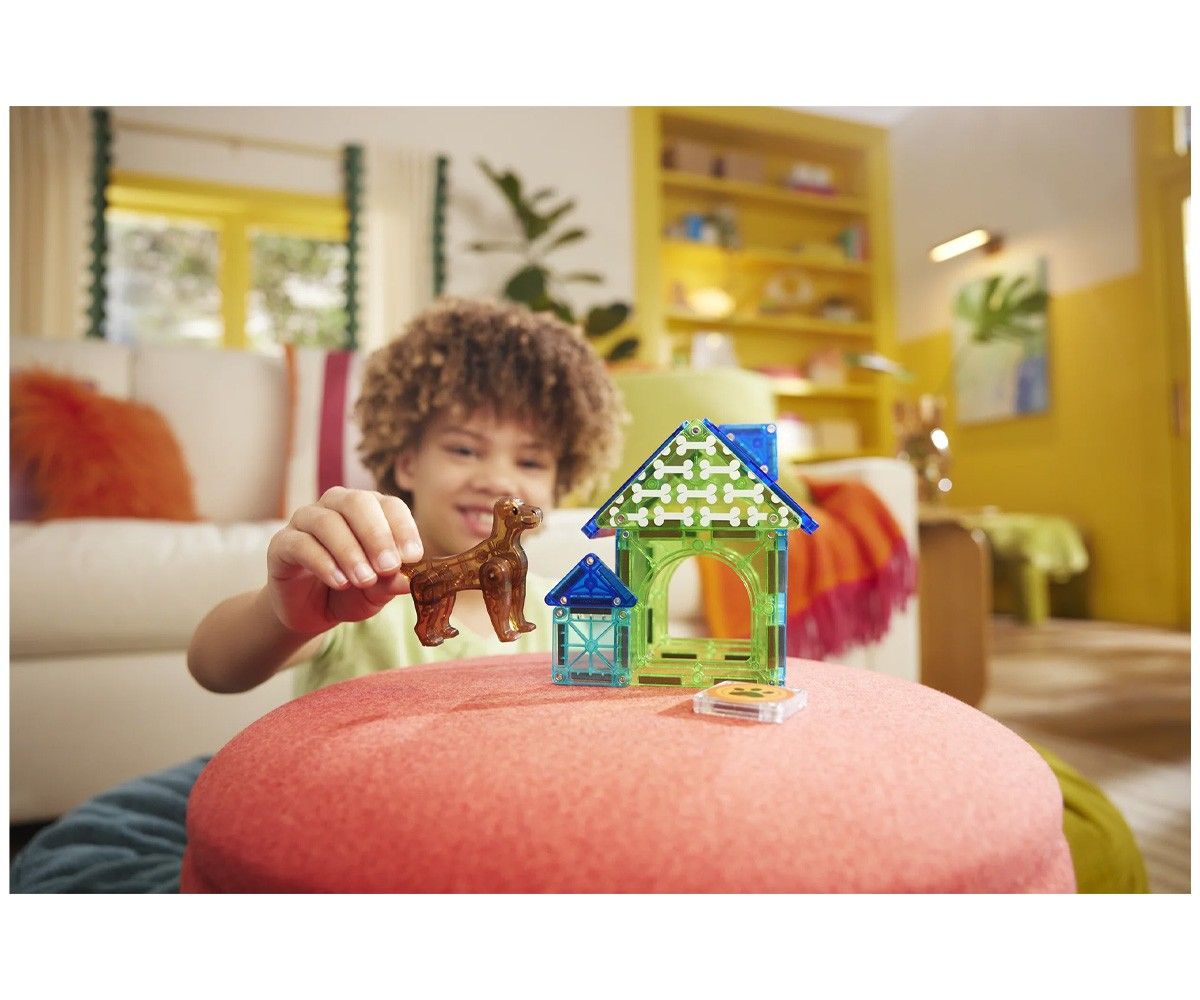 MAGNA-TILES DOG HOUSE SET 13 PIEZAS - Imagen 3