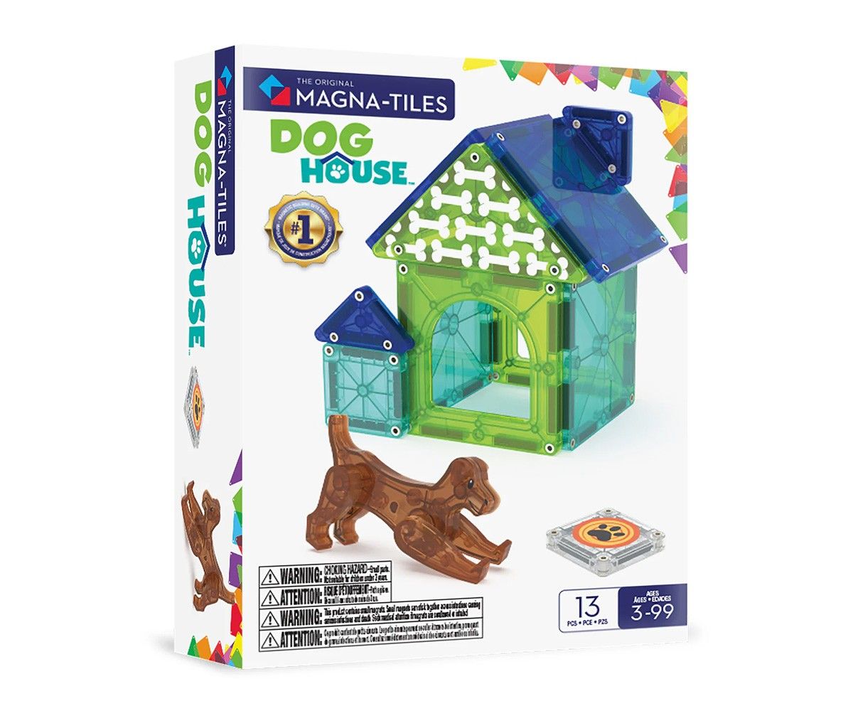 MAGNA-TILES DOG HOUSE SET 13 PIEZAS