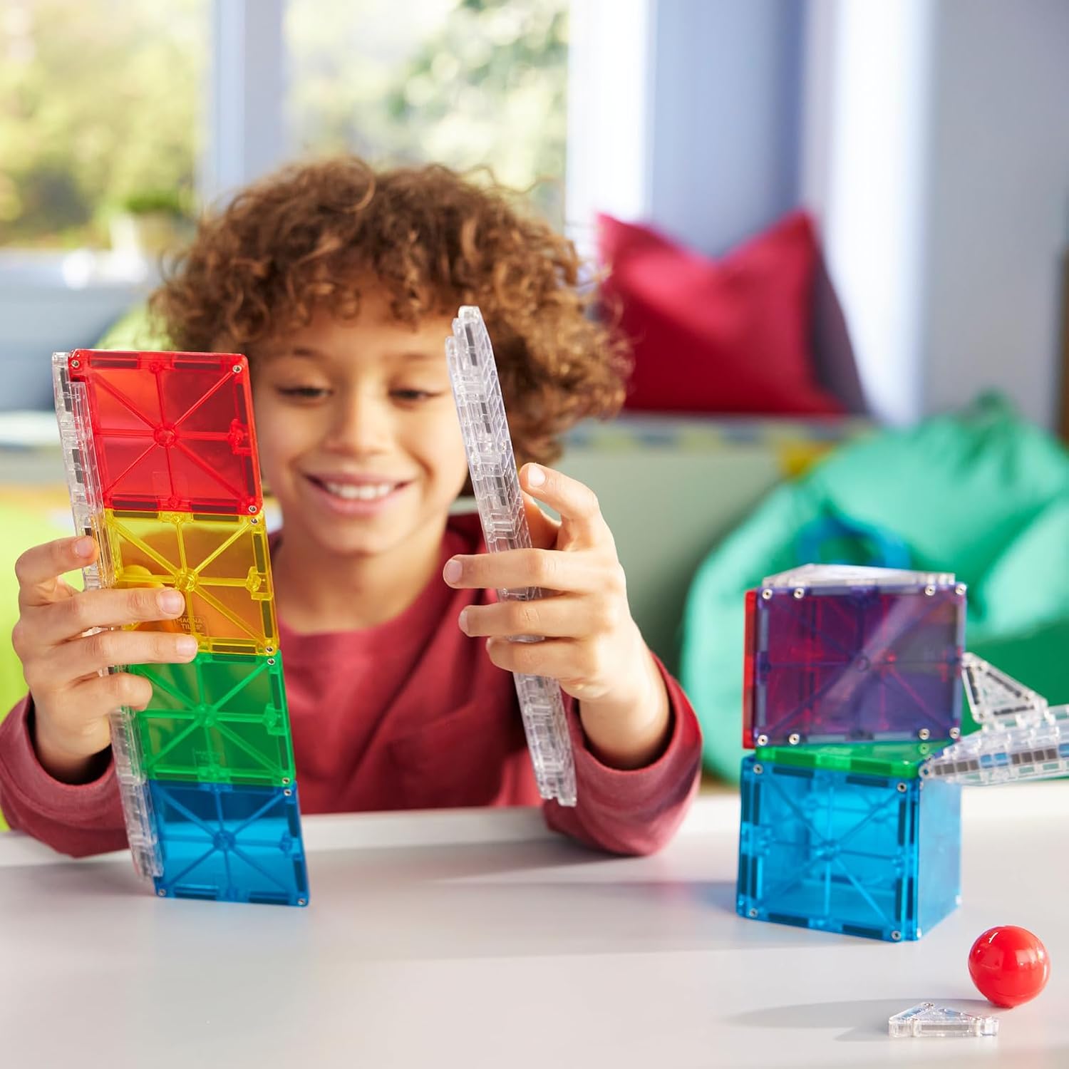 MAGNA-TILES RAIL RACERS SET 33 PIEZAS - Imagen 5